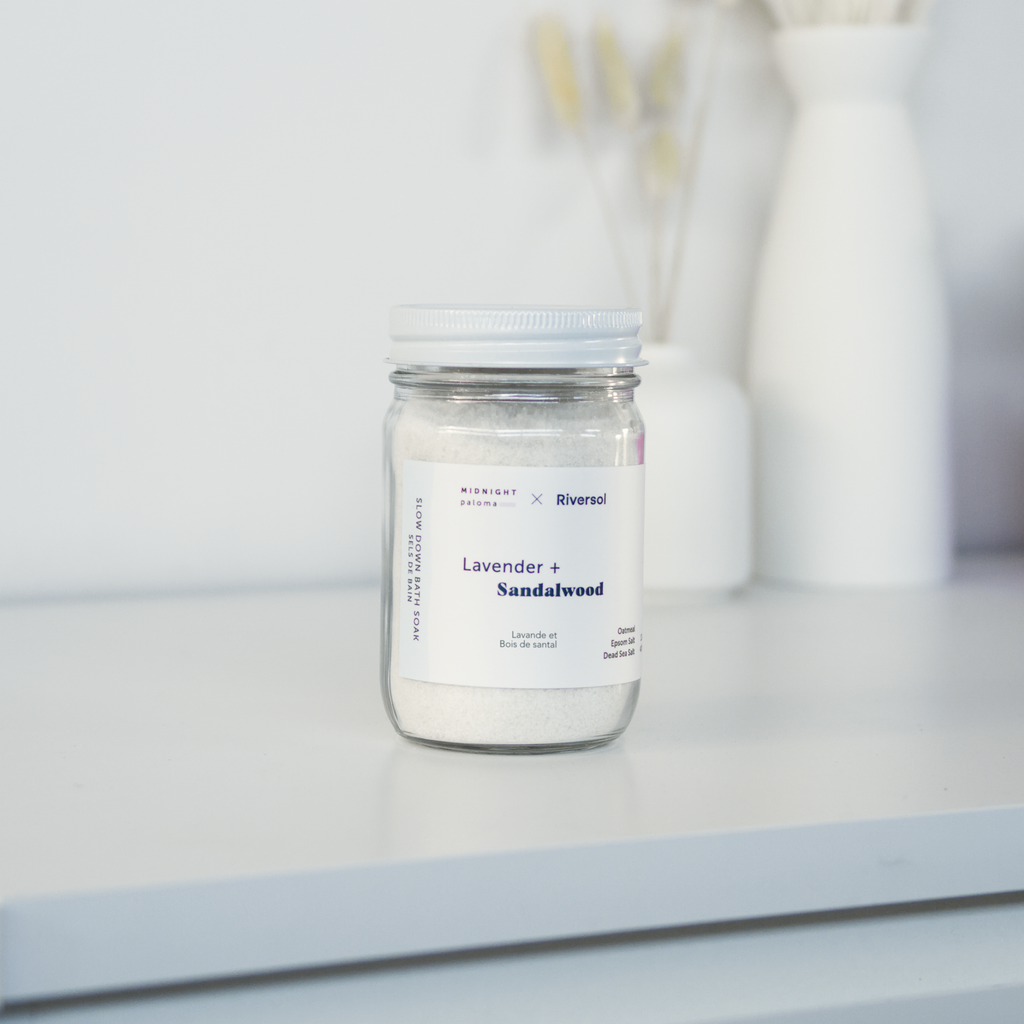 Slow Down Bath Soak - Lavender + Sandalwood
