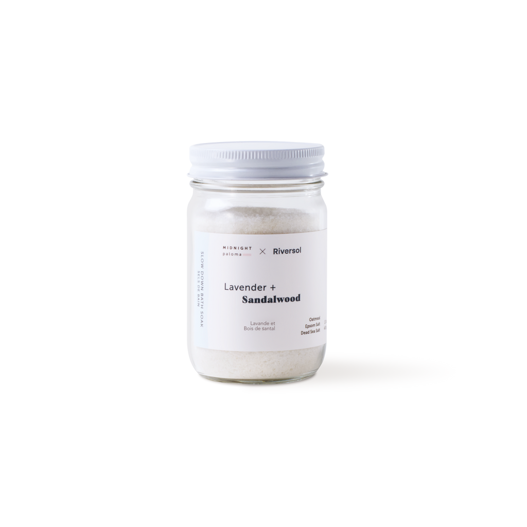 Slow Down Bath Soak - Lavender + Sandalwood