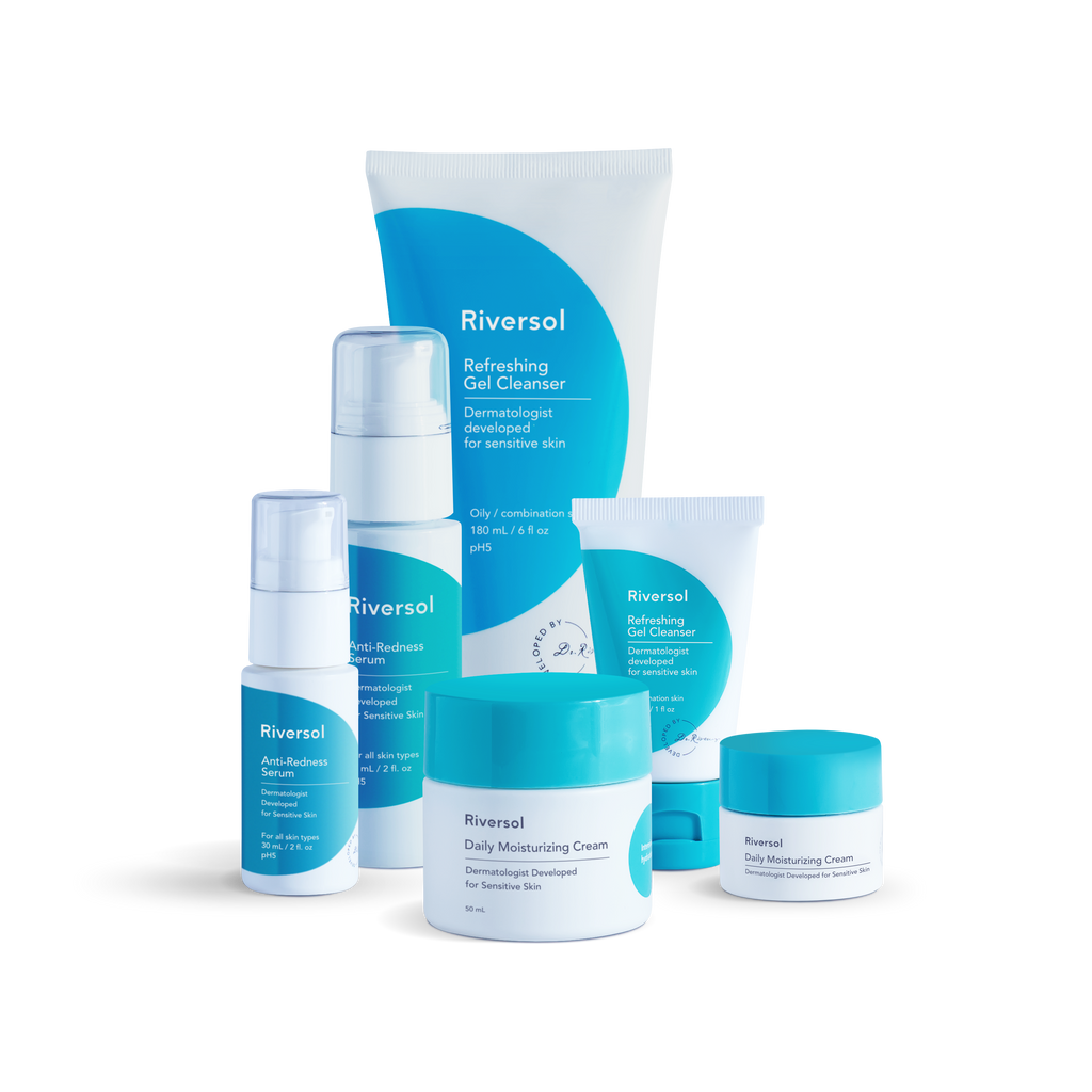 Redness Control Trio + Bonus Travel Trio