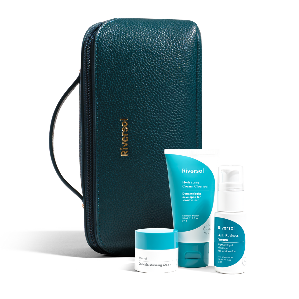 Travel Ready Redness Control Trio + Free Bag (Normal To Dry)