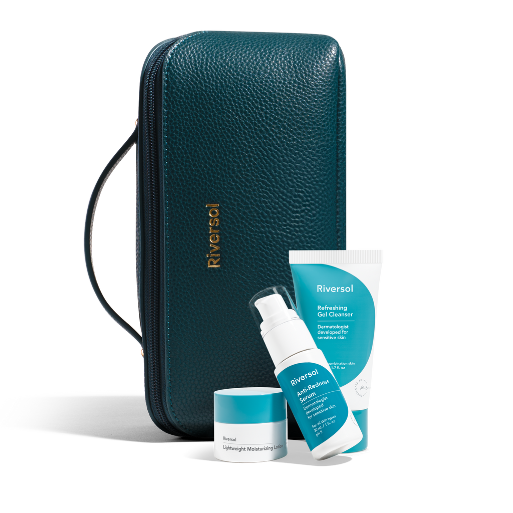 Travel Ready Redness Control Trio + Free Bag (Oily)
