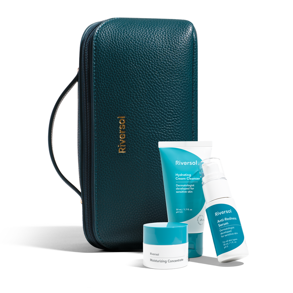 Travel Ready Redness Control Trio + Free Bag (Very Dry)