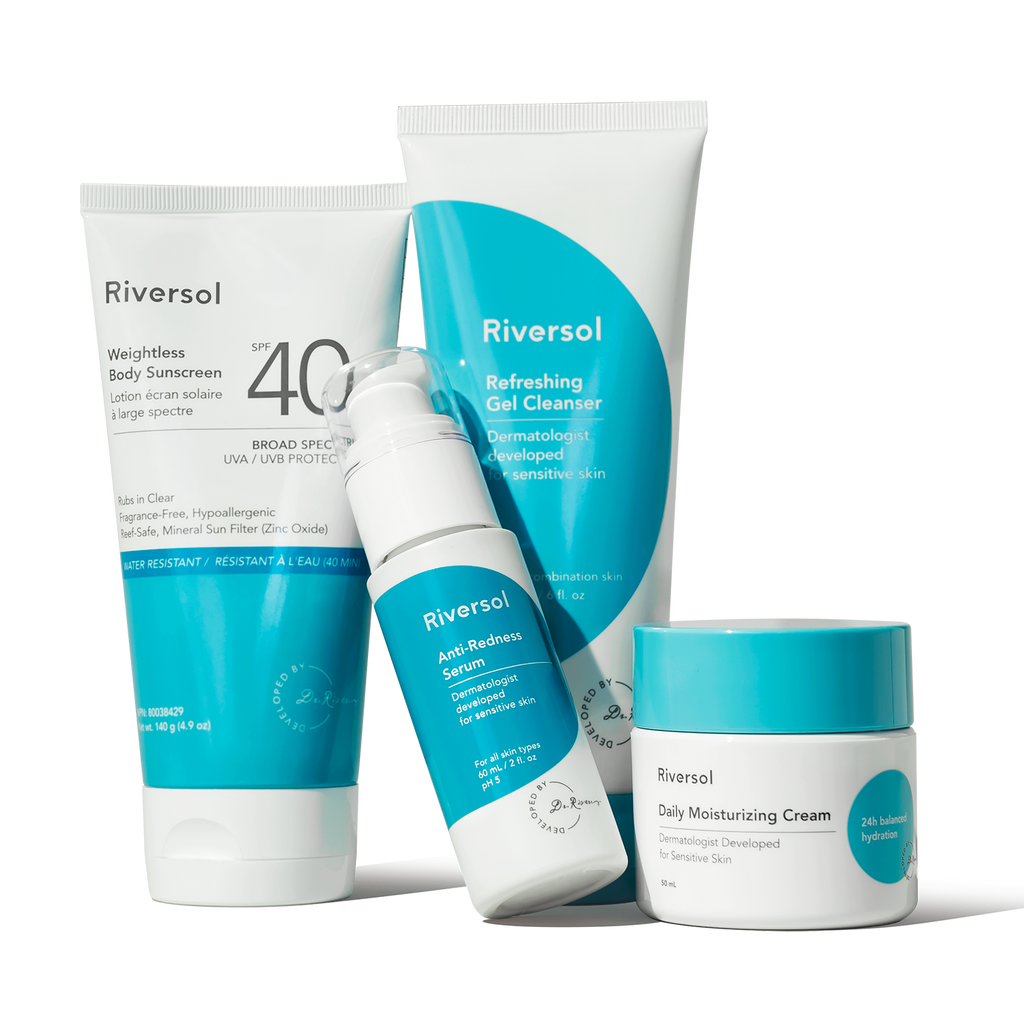 Redness Control Trio with Body Sunscreen