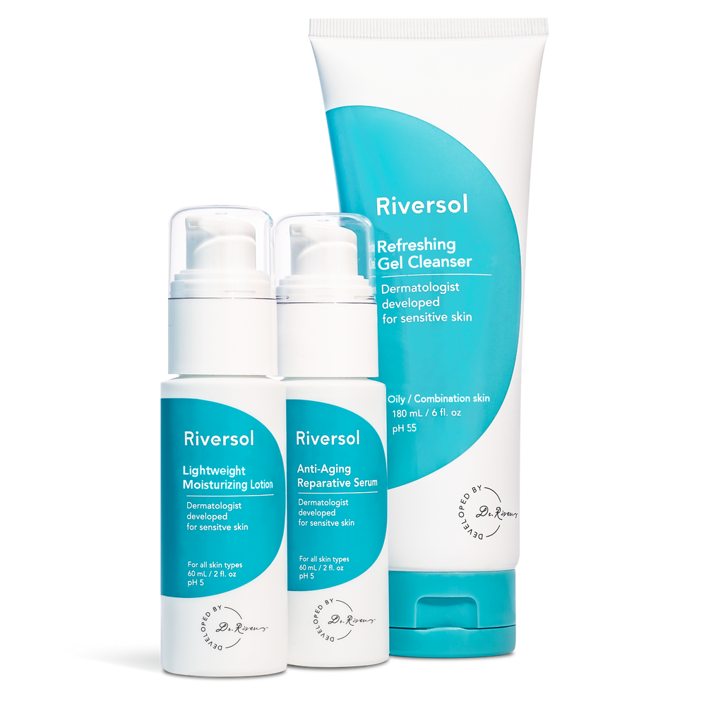 Anti-Aging Trio for Oily Skin