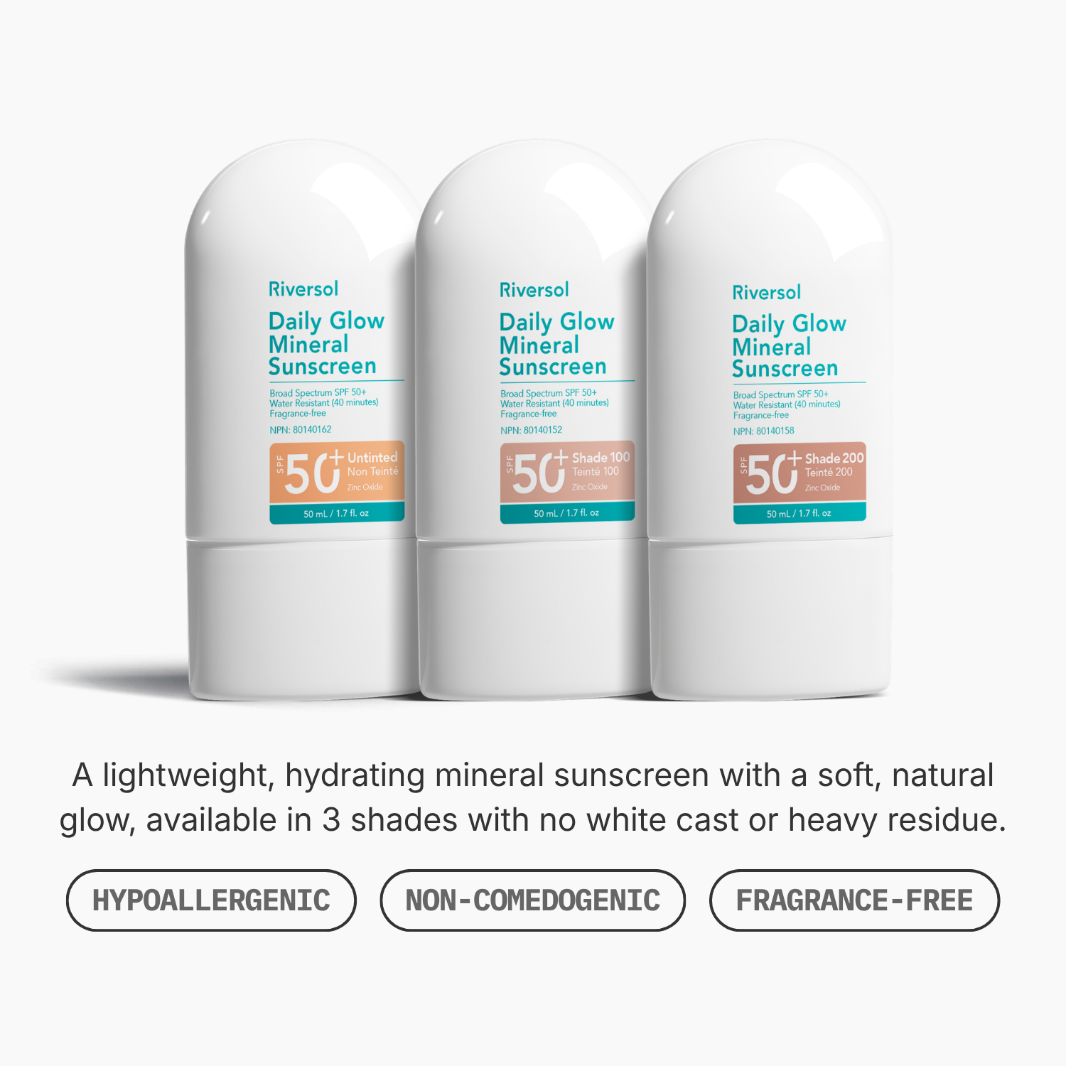 Daily Glow Mineral Sunscreen SPF 50+