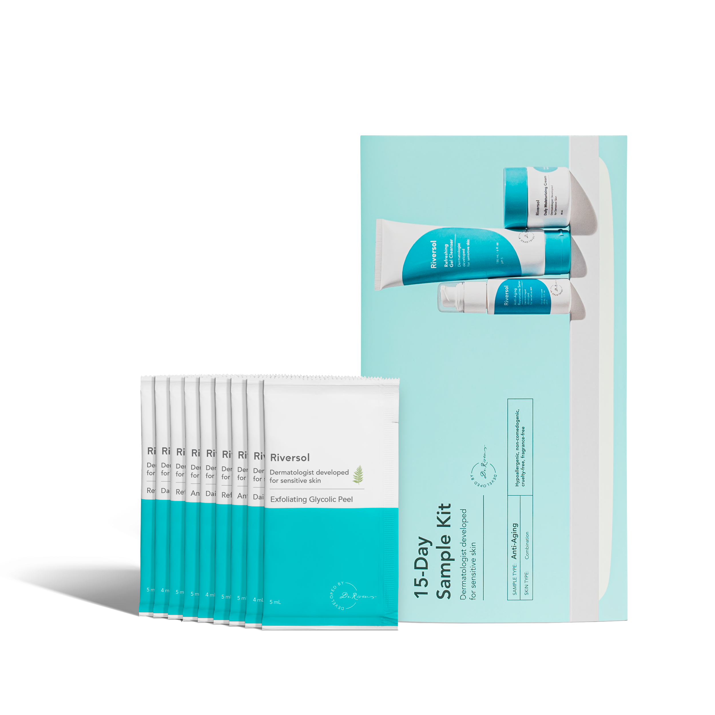 Riversol 15-Day Anti-Aging Sample Kit - Very Dry Skin