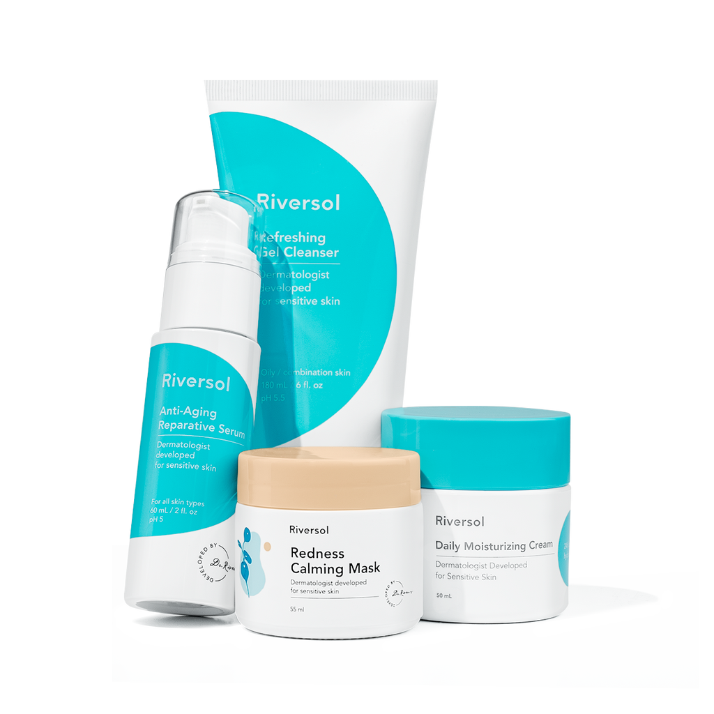 Anti-Aging Trio and FREE Redness Calming Mask