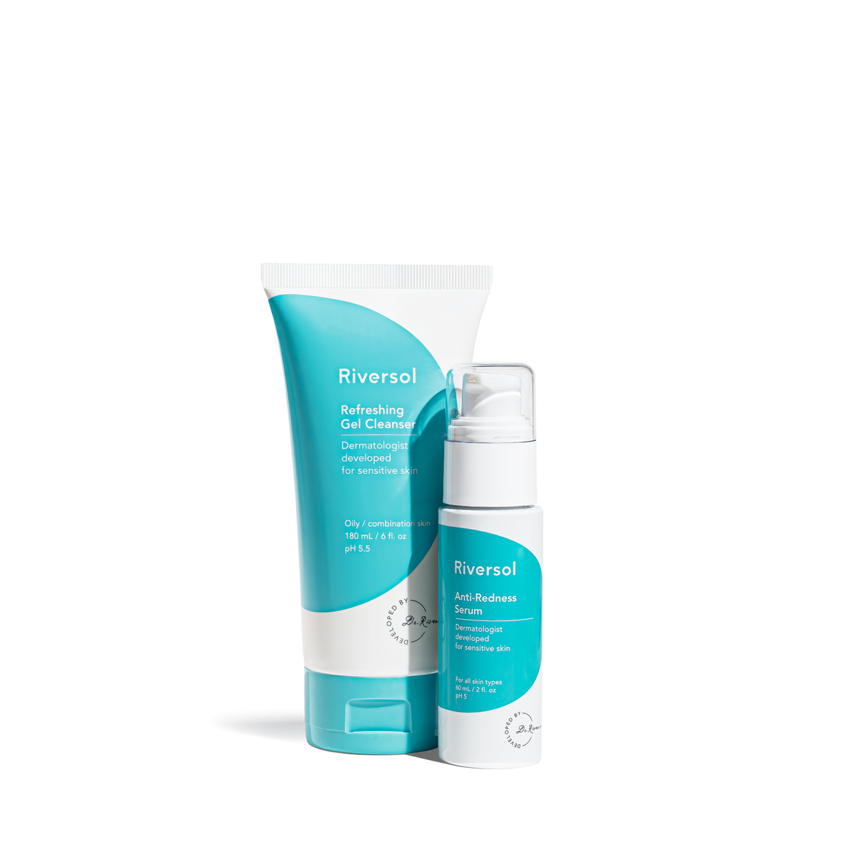 Furasol Rinse Anti-Redness and Cleansing Duo | Riversol Dermatologist Developed