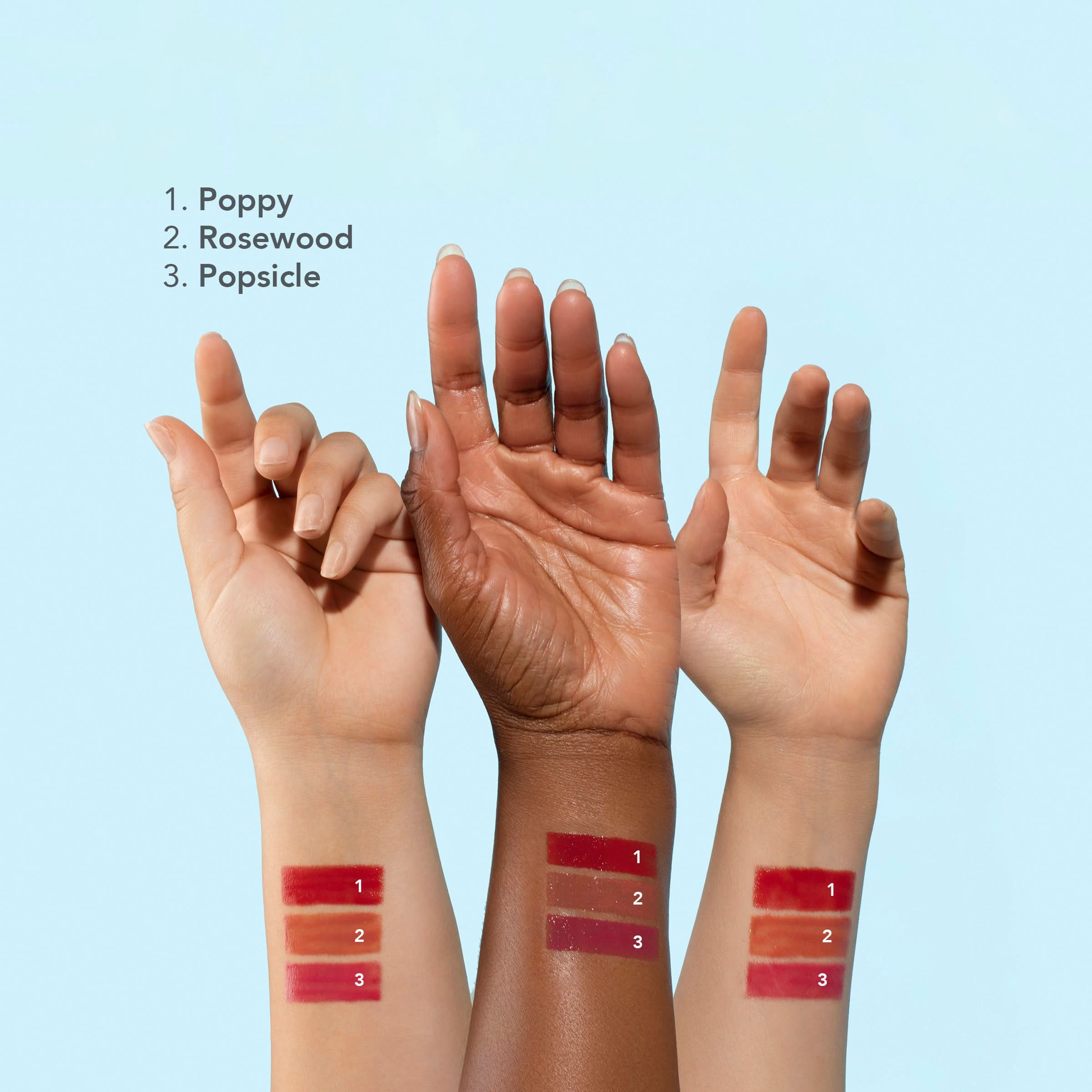3 pack of Broad Spectrum SPF 40+ Tinted Sunscreen Lip Oil