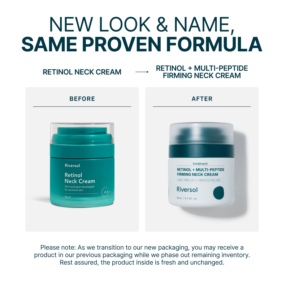 Retinol + Multi-Peptide Firming Neck Cream