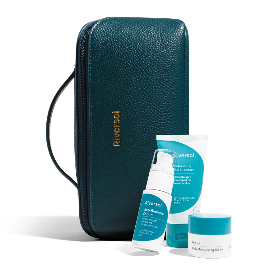 Travel Ready Redness Control Trio + Free Bag (Combination)