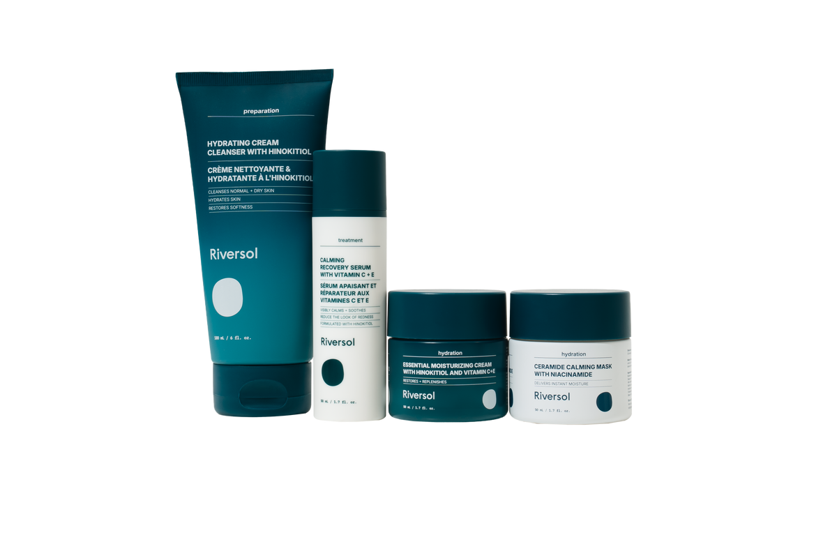Ceramide + Hinokitiol Redness Control Routine