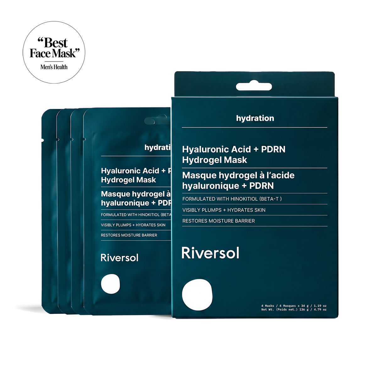 Hyaluronic Acid + PDRN Hydrogel Mask