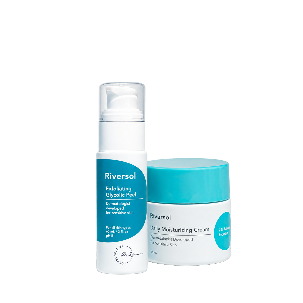 Exfoliating Glycolic Peel + Free Moisturizer Gift