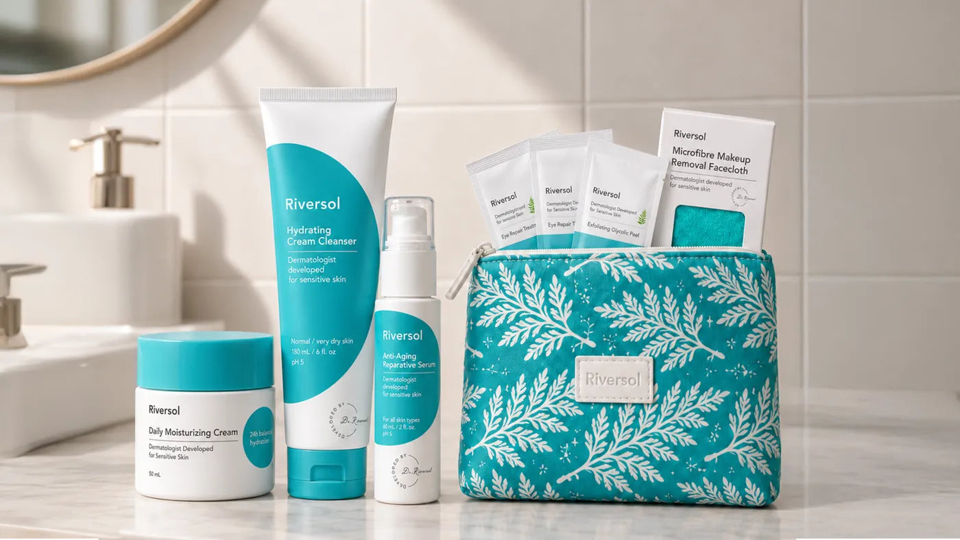 Riversol Anti-Aging Trio with welcome gifts