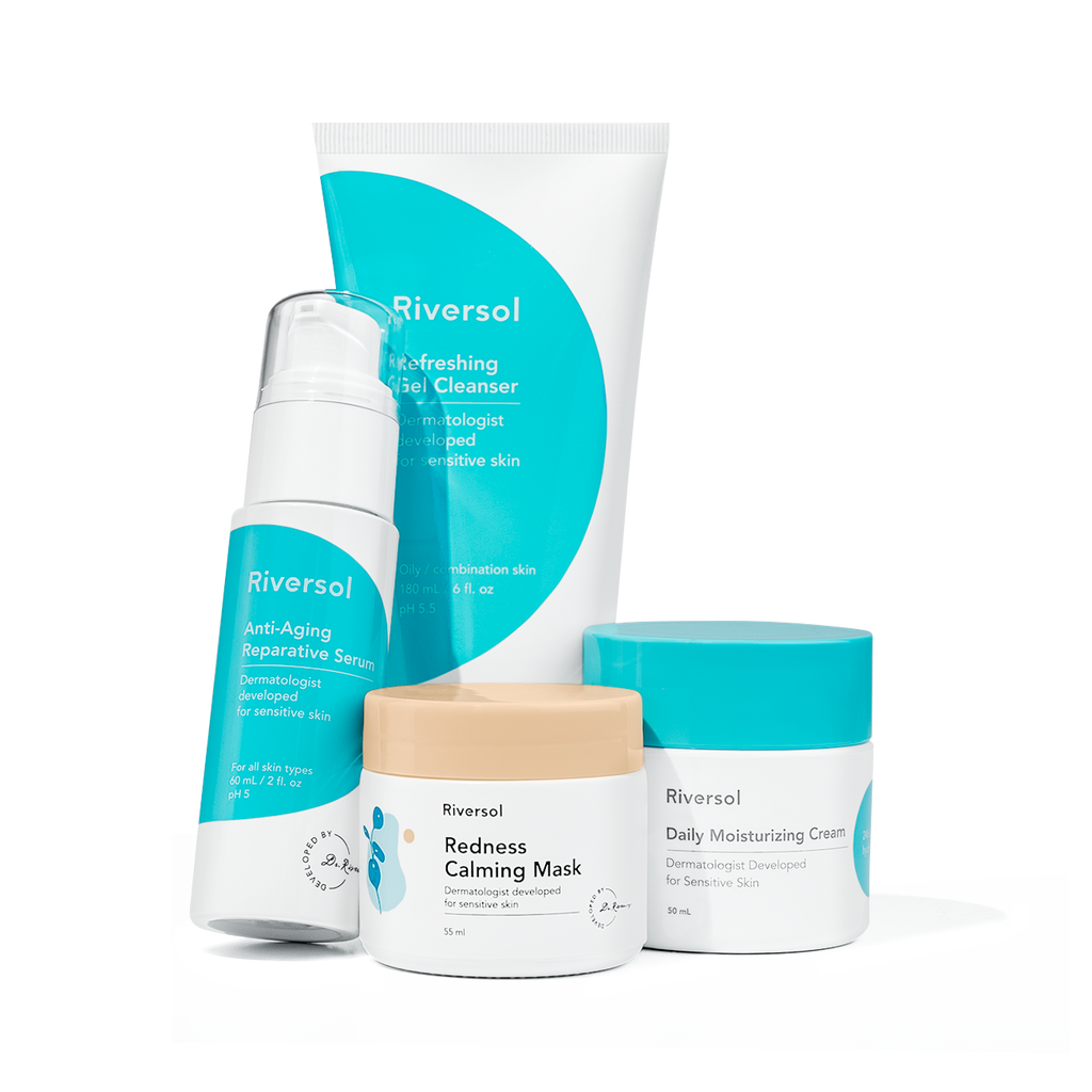 Anti-Aging Trio and Redness Calming Mask