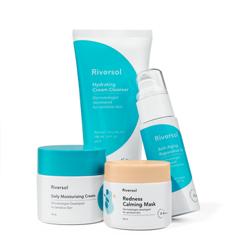 Anti-Aging Trio and Redness Calming Mask Bundle