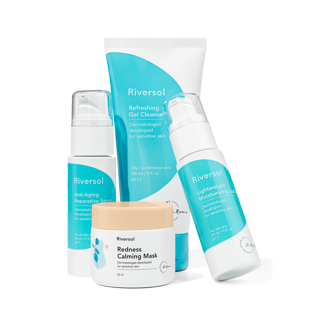 Anti-Aging Trio and Redness Calming Mask