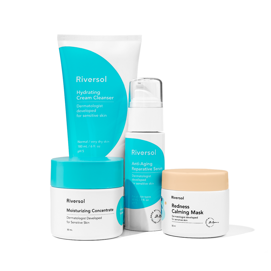 Anti-Aging Trio and Redness Calming Mask