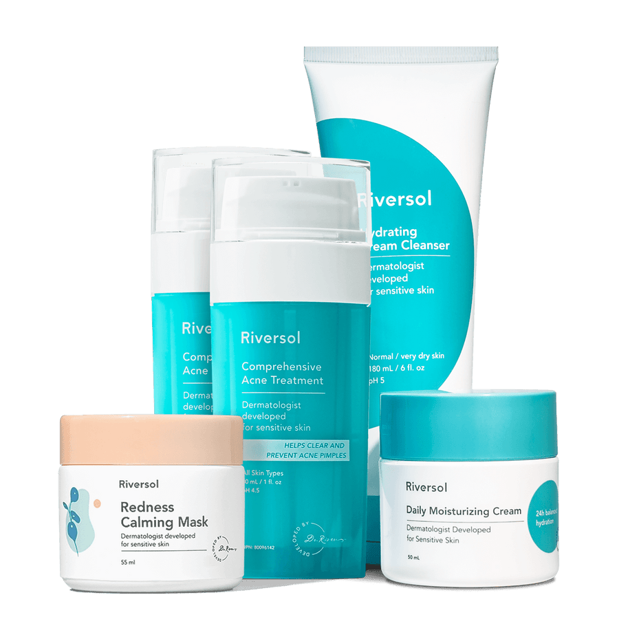 90-Day Acne Kit with Redness Calming Mask