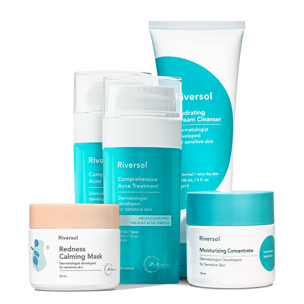 90-Day Acne Kit with Redness Calming Mask