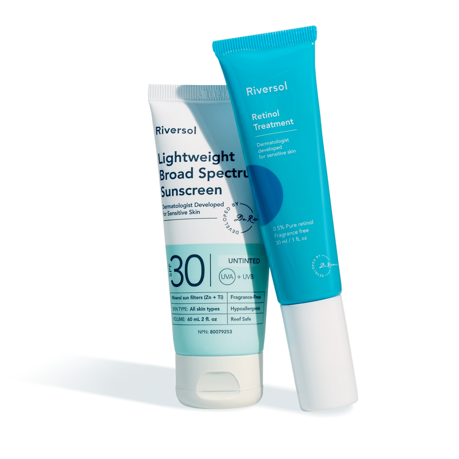 Retinol Treatment + Sunscreen Duo