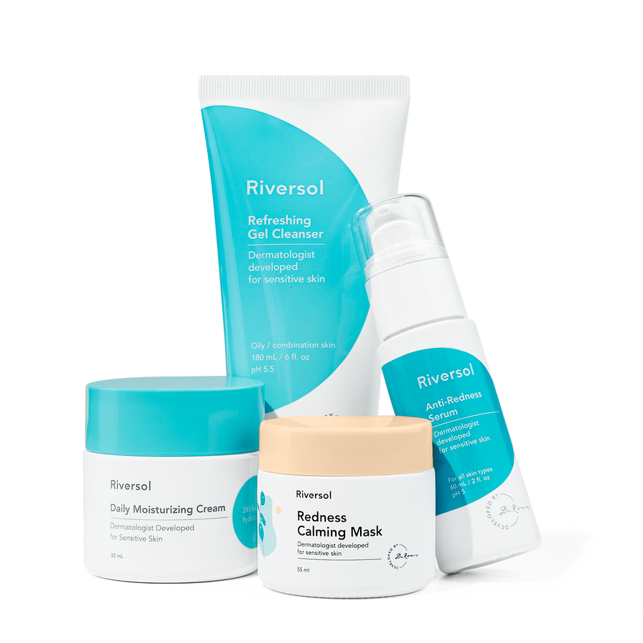 Redness Control Trio and Redness Calming Mask