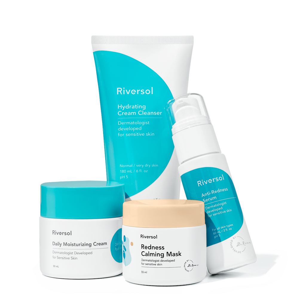 Redness Control Trio and Redness Calming Mask