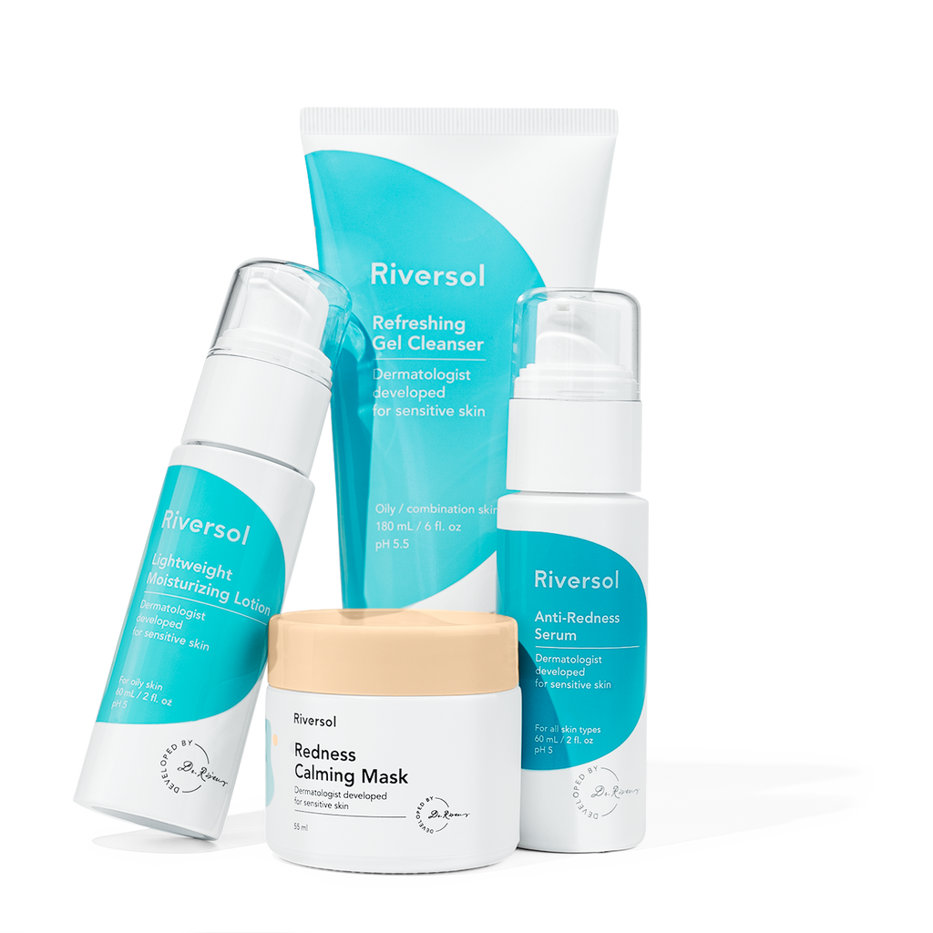 Redness Control Trio and Redness Calming Mask