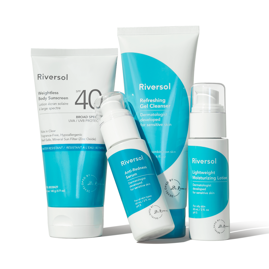 Redness Control Trio with Body Sunscreen